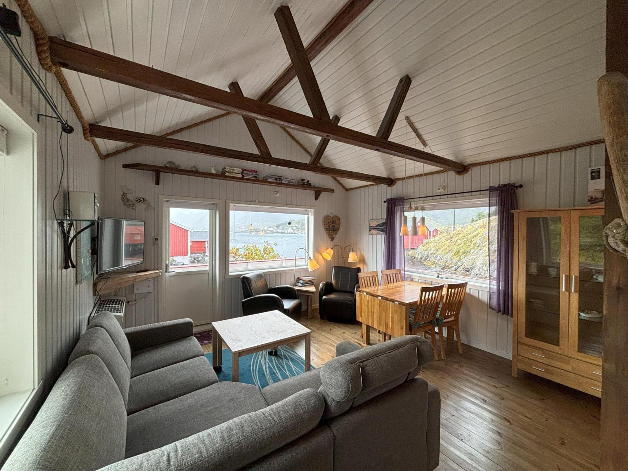 Buodden Rorbuer - Fisherman Cabins Сьорвоген Екстер'єр фото